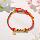FuAttract Angel Numbers Red String Bracelet – Protection Vitality Energy - 555 - image 0