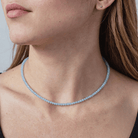 FuAttract Balance Healing Clarity Focus Crystal Energy Beaded Necklace - Angelite - image 10