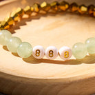 FuAttract Growth Harmony Energy Angel Numbers Green Aventurine Bracelet - image 4