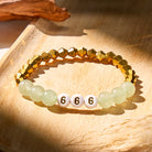 FuAttract Growth Harmony Energy Angel Numbers Green Aventurine Bracelet - 666 - image 15