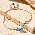 FuAttract Crescent Moon Zircon Bracelet – Serenity Sparkle Vitality Energy - image 4