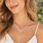 FuAttract Guidance Balance Angel Numbers Rose Quartz Stainless Steel Necklace - image 7