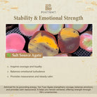 FuAttract Stability Harmony Infinity Salt Source Agate Bracelet - image 6