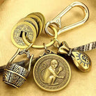 FuAttract Fortune Protection Energy Flow Chinese Zodiac Brass Keychain - Monkey - image 8