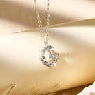 FuAttract Serenity Vitality Flow Crescent Moon Necklace - image 2