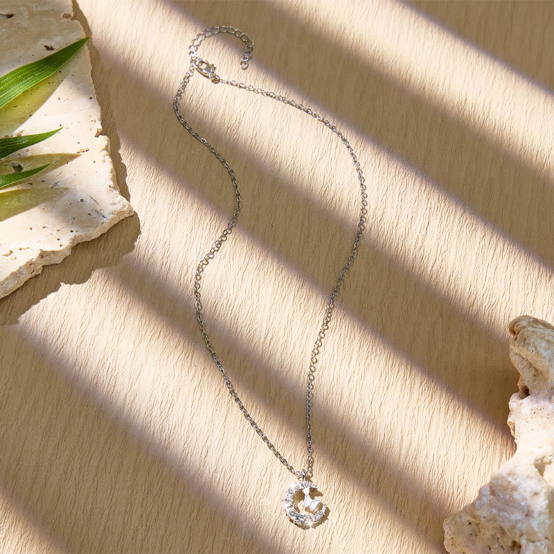 FuAttract Serenity Vitality Flow Crescent Moon Necklace - image 7