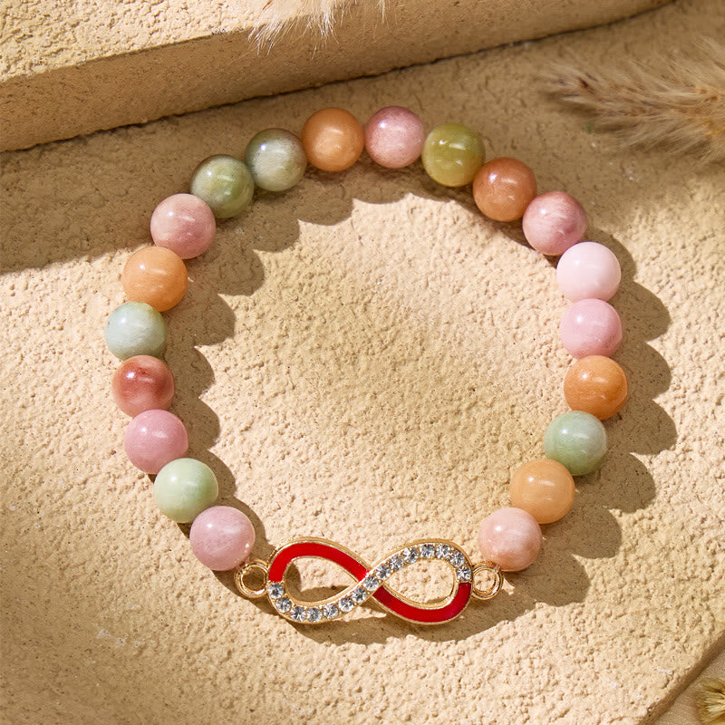 FuAttract Stability Harmony Infinity Salt Source Agate Bracelet - image 2