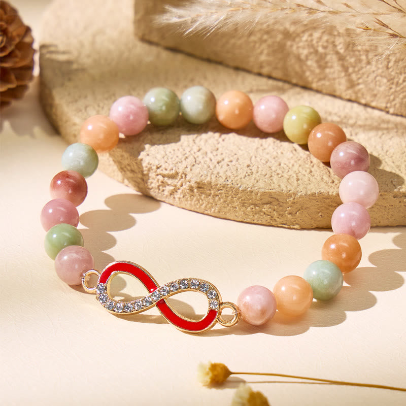 FuAttract Stability Harmony Infinity Salt Source Agate Bracelet - image 1