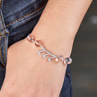 FuAttract Energy Focus Angel Numbers Clear Quartz Stainless Steel Bracelet - image 7