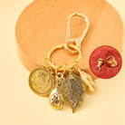 FuAttract Fortune Protection Chinese Zodiac Calabash Cinnabar Brass Keychain - Rooster - image 14