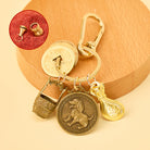 FuAttract Fortune Protection Energy Flow Chinese Zodiac Brass Keychain - Dog - image 10