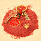 FuAttract Wealth Luck Protection Chinese Zodiac Cinnabar Calabash Keychain - image 14