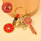 FuAttract Wealth Luck Protection Chinese Zodiac Cinnabar Calabash Keychain - Pig - image 11