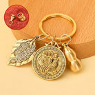 FuAttract Protection Vital Energy Chinese Zodiac Calabash Cinnabar Keychain - Rooster - image 9