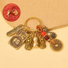 FREE Today: Wealth Fortune Pixiu Chinese Zodiac Cinnabar Calabash Keychain - Rat - image 0