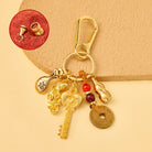 FREE Today: Wealth Luck Protection Pixiu Chinese Zodiac Cinnabar Calabash Keychain - Horse - image 6