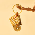 FuAttract Success Protection Chinese Zodiac Calabash Brass Cinnabar Keychain - image 13