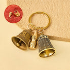 FuAttract Blessings Harmony Chinese Zodiac Calabash Om Mani Mantra Bell Keychain - Dog - image 10