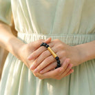 FuAttract Wishbeads Protection & Strength – Black Onyx Intention Bracelet - image 6