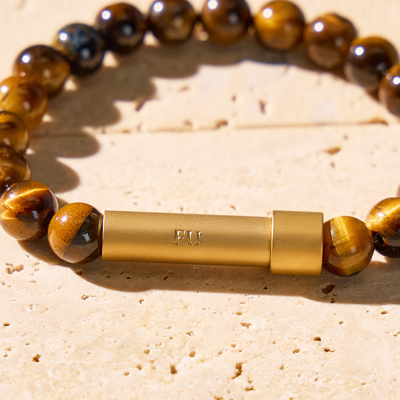 FuAttract Wishbeads Courage & Focus – Tiger's Eye Intention Bracelet - image 4