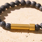 FuAttract Wishbeads Strength Protection – Lava Rock Intention Bracelet - image 4
