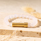 FuAttract Wishbeads Peace Balance – White Agate Intention Bracelet - image 2