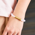 FuAttract Wishbeads Peace Balance – White Agate Intention Bracelet - image 6