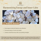 FuAttract Wishbeads Peace Balance – White Agate Intention Bracelet - image 9