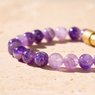 FuAttract Wishbeads Calm Focus & Inner Wisdom – Amethyst Intention Bracelet - image 5