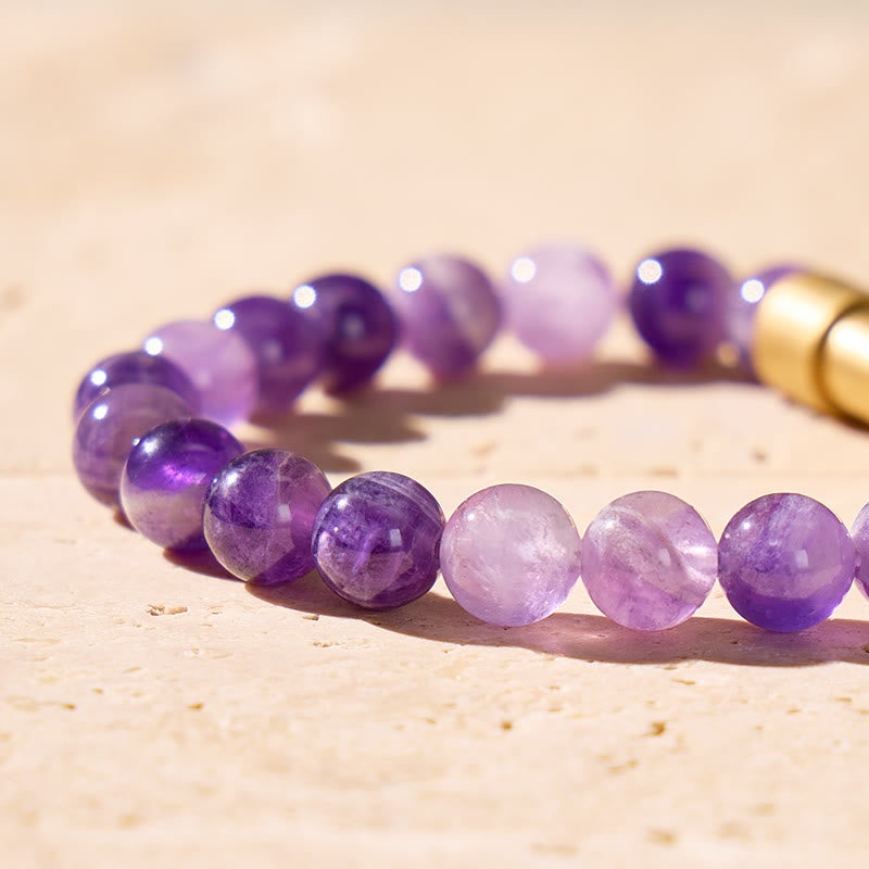 FuAttract Wishbeads Calm Focus & Inner Wisdom – Amethyst Intention Bracelet - image 5