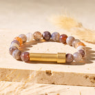 FuAttract Wishbeads Balance & Growth – Botswana Agate Intention Bracelet - image 2