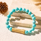 FuAttract Wishbeads Protection & Positive Energy – Turquoise Intention Bracelet - image 3