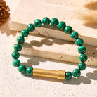 FuAttract Wishbeads Healing & Heart Energy – Malachite Intention Bracelet - image 3