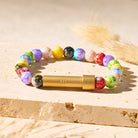 FuAttract Wishbeads Balance & Energy Flow – Seven Chakra Crystal Intention Bracelet - image 2
