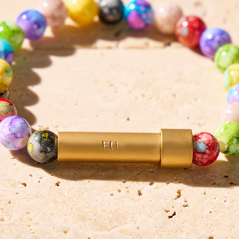 FuAttract Wishbeads Balance & Energy Flow – Seven Chakra Crystal Intention Bracelet - image 4
