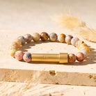 FuAttract Wishbeads Growth Balance Chrysanthemum Stone Intention Bracelet - image 2