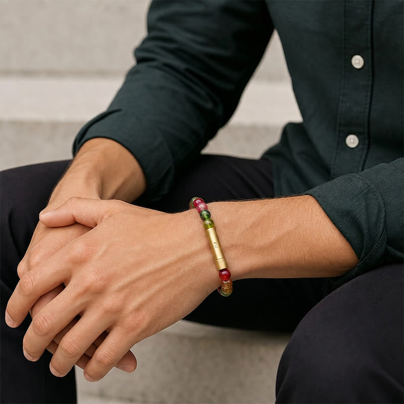 FuAttract Wishbeads Balance Protection – Tourmaline Intention Bracelet - image 6