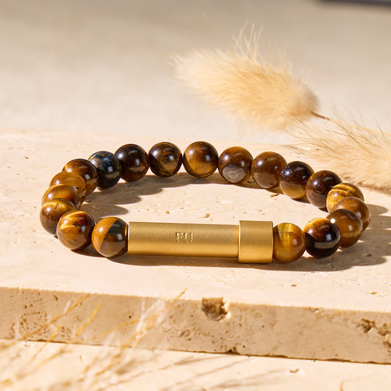 FuAttract Wishbeads Courage & Focus – Tiger's Eye Intention Bracelet - image 2