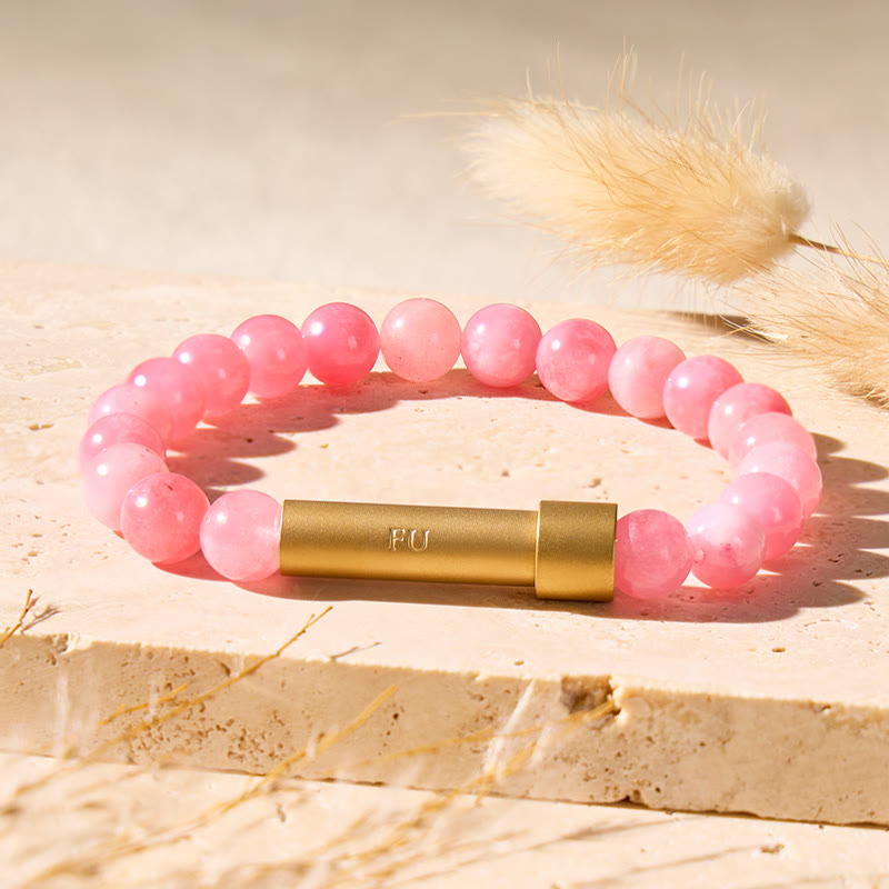 FuAttract Wishbeads Love Harmony – Rose Quartz Intention Bracelet - image 2
