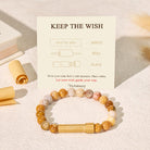 FuAttract Wishbeads Happiness Positivity Crazy Lace Agate Intention Bracelet - image 1
