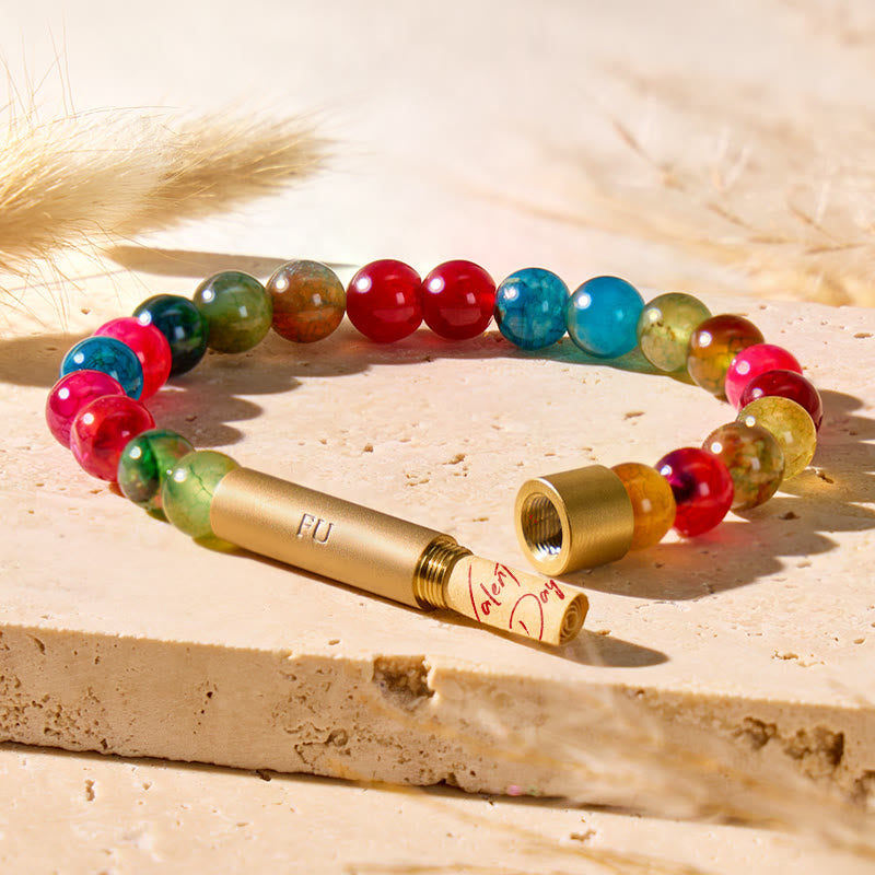 FuAttract Wishbeads Balance Protection – Tourmaline Intention Bracelet - 8mm - image 0