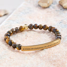 FuAttract Be Strong and Courageous Joshua 1:9 Tube Bead Bracelet - image 3