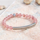 FuAttract Be Anxious For Nothing Let Your Prayers Be Known Phil 4:6 Tube Bead Bracelet - image 3