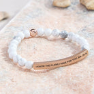 FuAttract I Know The Plans I Have For You Jer. 29:11 Tube Bead Bracelet - image 3