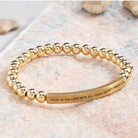 FuAttract Trust In The Lord With All Your Heart Prov 3:5 Tube Bead Bracelet - image 3