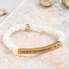 FuAttract I Am With You Always Matt. 28:20 Tube Bead Bracelet - image 3
