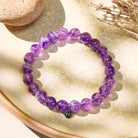 FuAttract Amethyst Bracelet – Stillness Reveals the Way - 21cm - image 0