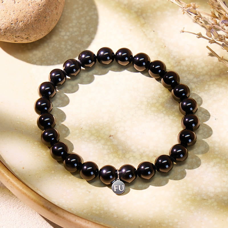 FuAttract Black Tourmaline Bracelet – Rooted Strength & Energy - 21cm - image 0