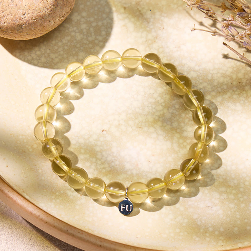 FuAttract Citrine Bracelet – Prosperity Confidence & Positive Energy - 21cm - image 0