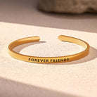 FuAttract Forever Friends Strength Harmony Stainless Steel Engraved Bracelet - image 1